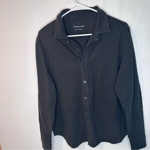 Everlane Black Men’s Casual Button-Down Shirt